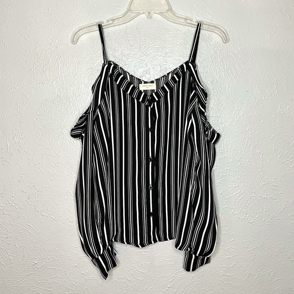 Anthropologie Sophie Rue Cold Shoulder Blouse - Picture 2 of 5